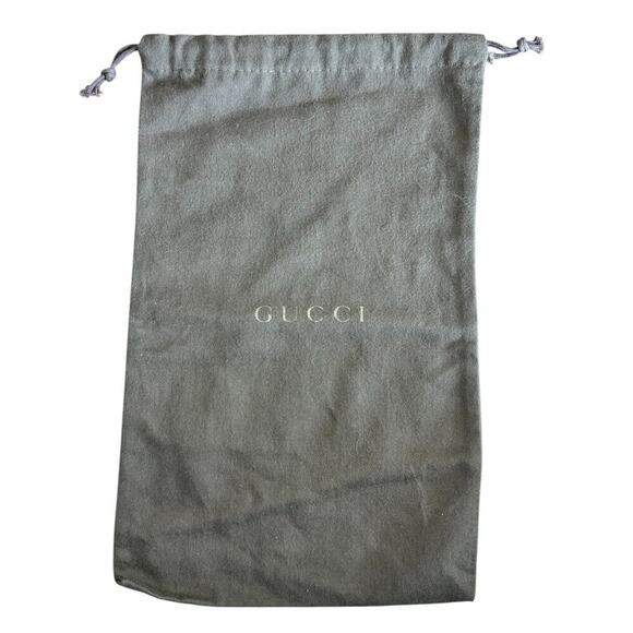 Two authentic Gucci dust bags for shoes wallet small bag made in Italy - Picture 2 of 4